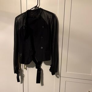 BCBG Leather jacket